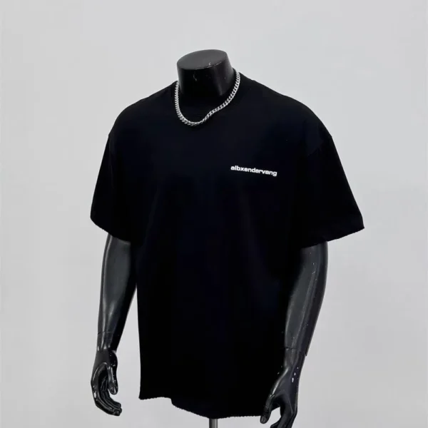 100%纯棉重磅爆款双面印花男款潮牌情侣短袖t恤夏宽松美式