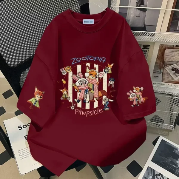 100%纯棉重磅复古爆款双面印花男女情侣短袖t恤夏宽松美式