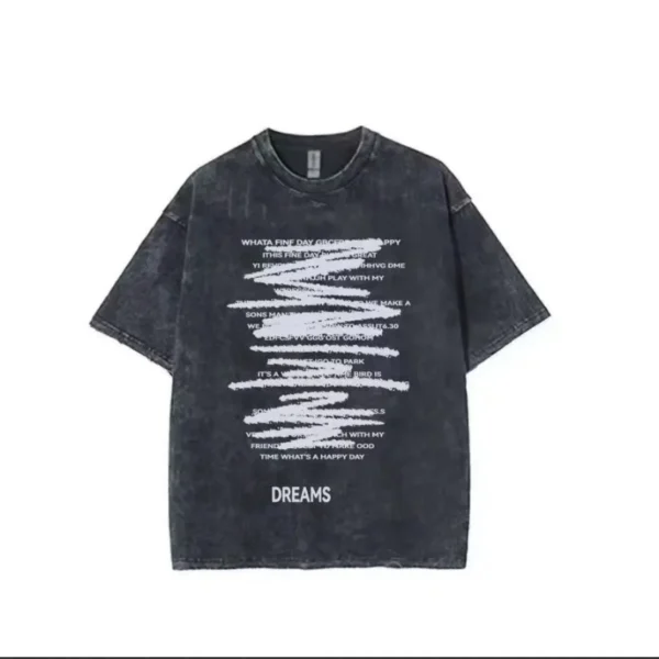 100%纯棉印花大码清仓捡漏网红时尚百搭个性情侣款扎染短袖t恤男女