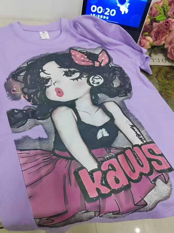 100%纯棉杂志版排行榜2026新款透气网红款圆领短袖t恤男女夏季爆款