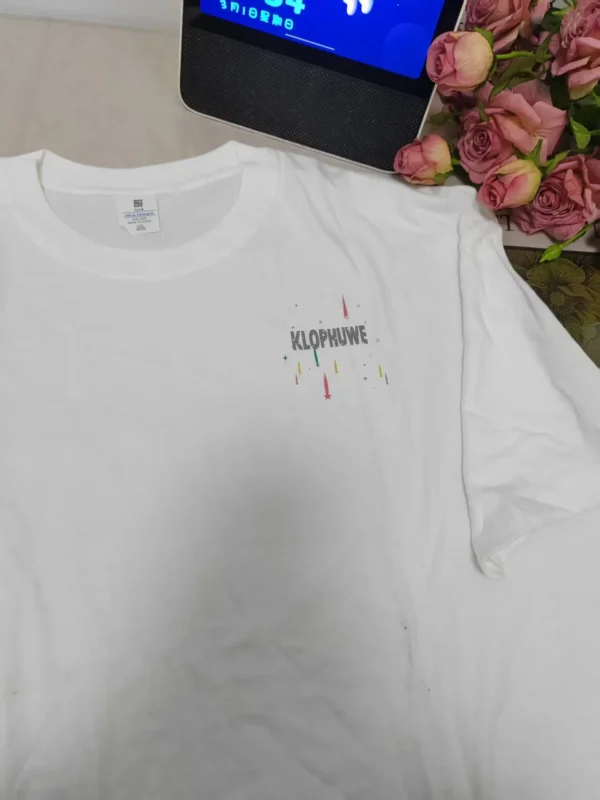 100%纯棉爆流星雨男女同款款透气显瘦高级感减龄爆款