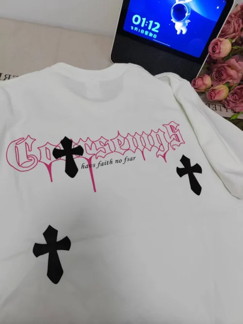 100%纯棉男女同款热销款气显瘦高级感减龄爆款圆领透气