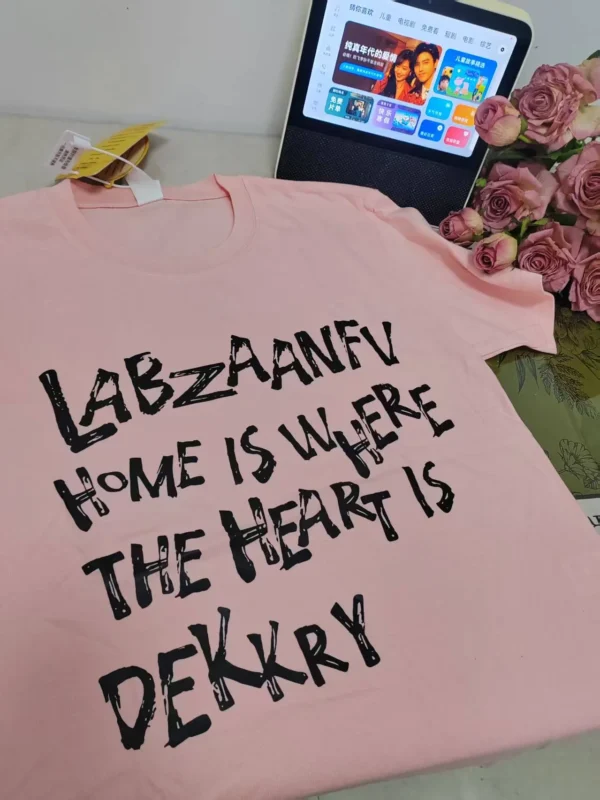 100%纯棉字母高级感洋气百搭透气网红款圆领短袖t恤男女夏季爆款