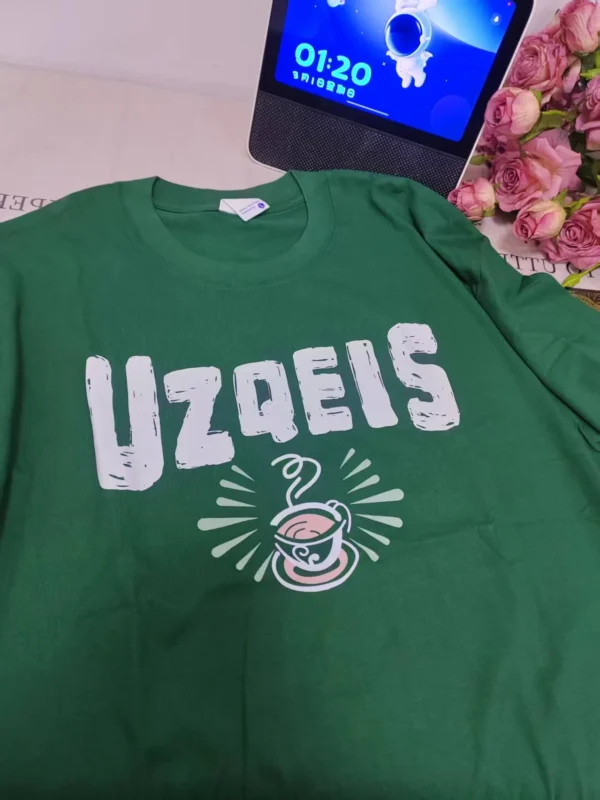 100%纯棉多图网红前后图新款大码透气显瘦高级感减龄爆款圆领透气