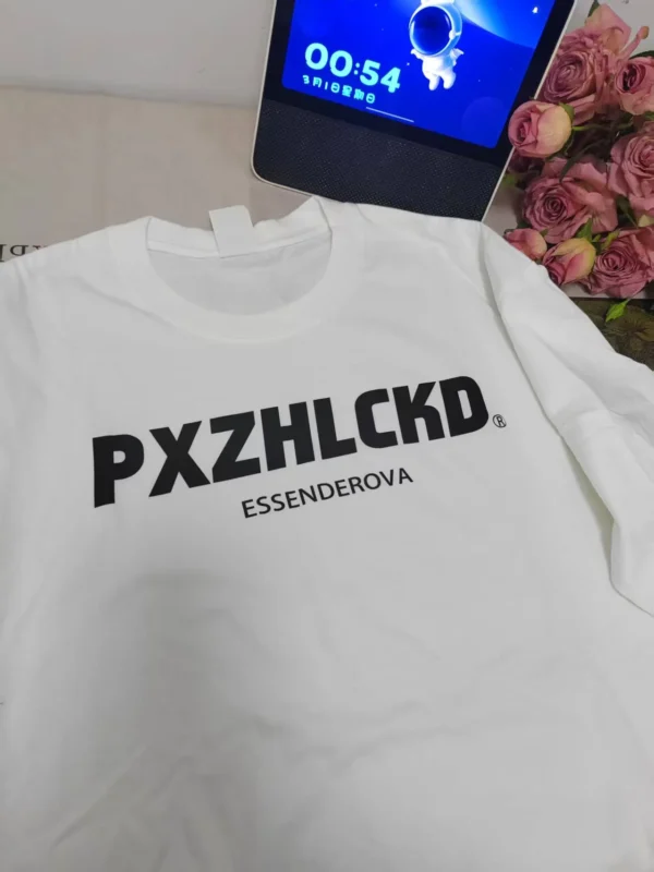 100%纯棉小图简单百搭透气网红款圆领短袖t恤男女夏季爆款