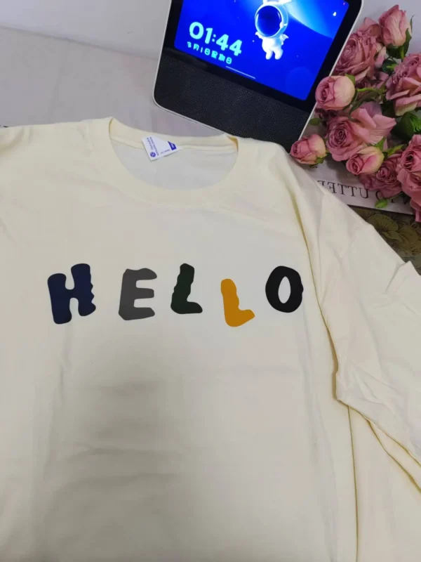 100%纯棉爆款透气显瘦高级感减龄爆款