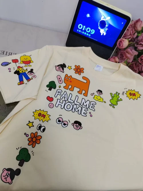 100%纯棉多图网红2026新款透气显瘦高级感减龄爆款圆领透气