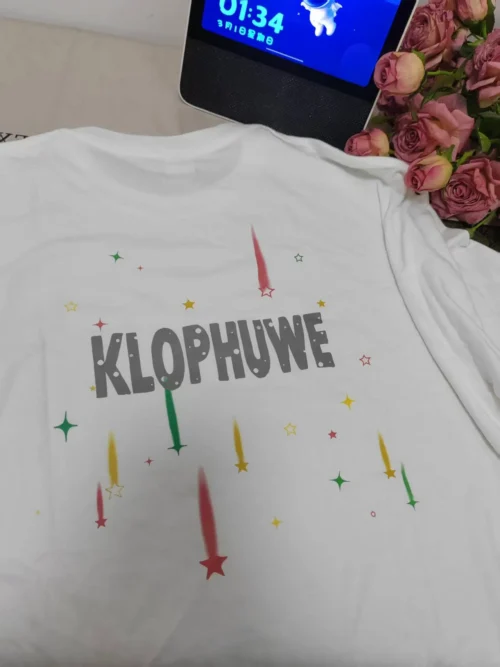 100%纯棉爆流星雨男女同款款透气显瘦高级感减龄爆款