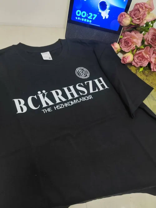 f772d8833525208f8e10614c876c3bd9 100%纯棉小图简单百搭透气网红款圆领短袖t恤男女夏季爆款